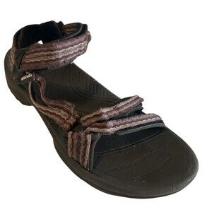 Teva Terra Fi Lite Strappy Women's Size 9 Purple Geo Water Sport Sandals 1001474